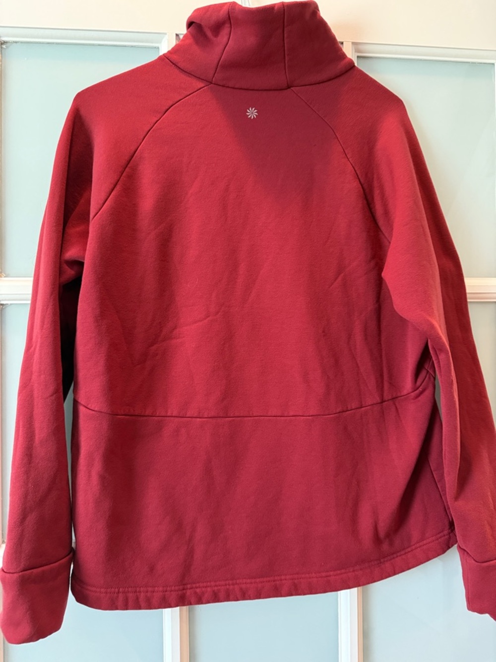 Athleta altitude polar fleece, fun, funnel neck sweatshirt - Picture 4 of 4